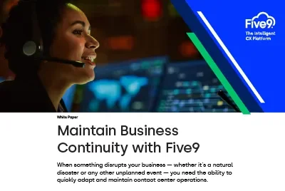 Maintain Business Continuity 